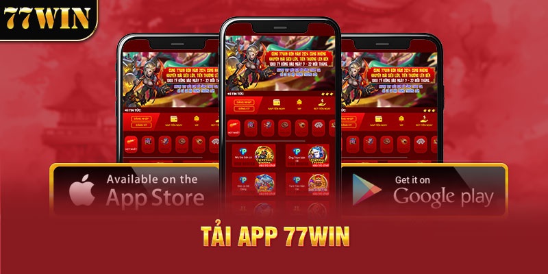 App 77WIN - Trải nghiệm cá cược cực thú vị