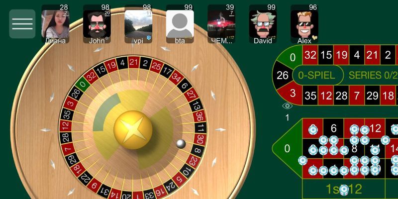 Hướng dẫn cụ thể các bước tham gia chơi Roulette tại nhà cái 77win